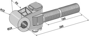 Stangkop M36x3