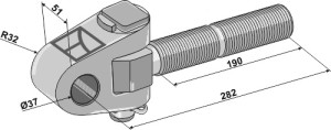 Stangkop M36x3