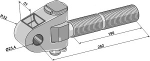 Stangkop M36x3