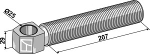 Spindel Ø25
