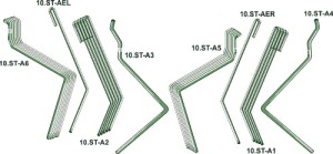 Wiedegtand set - Exaktwiedeg II
