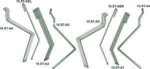 Wiedegtand set - Exaktwiedeg II
