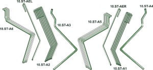 Wiedegtand set - Exaktwiedeg II