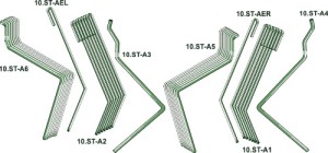 Wiedegtand set - Exaktwiedeg II