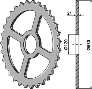 Breaker ring - Ø530mm