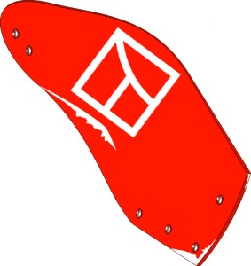 Streichblech-Hinterteil - rechts