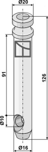 Topstangpen