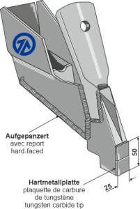 Snel-wissel-beitel - 25mm