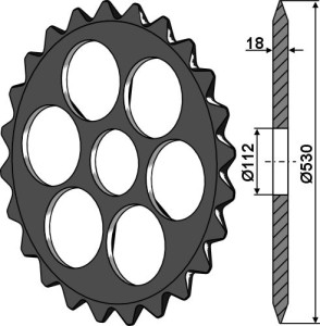 Breaker ring - Ø530mm