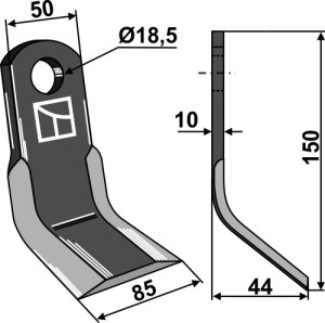 Y-mes 150x50mm