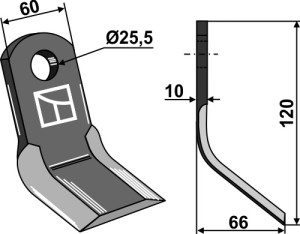 Y-mes 120x60mm