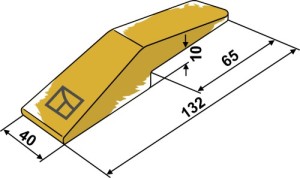 Bec d´usure à souder