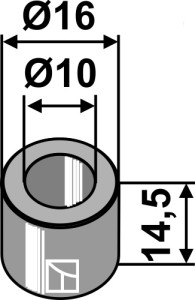 Bus 14,5xØ10xØ16