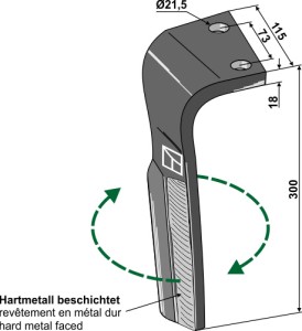 Kreiseleggenzinken, rechts