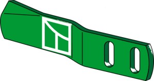 Rallonge de versoir - droite