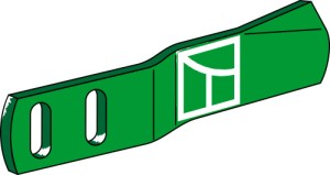 Rallonge de versoir - gauche