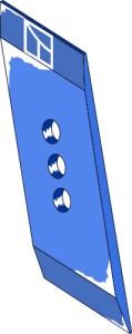 Pointe de soc MP293 - droite