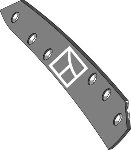 Lame claire-voie BS42 R - 561x120 - droite