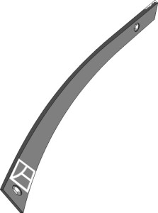 Lame claire-voie BS20 L - 740 - gauche