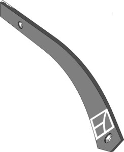 Lame claire-voie BS20 R - 825 - droite
