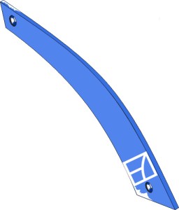 Lame claire-voie SRP328P4 - droite
