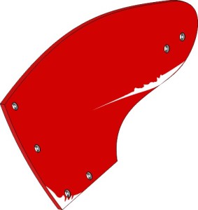 Moldboard - left