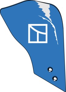 Manure skimmer board - right