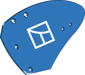 Moldboard NK36HL - left