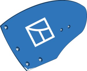 Moldboard UNK340L - left