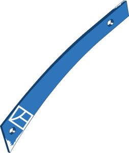 Moldboard slat L3/1 L - left