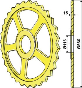 Breaker ring - Ø560mm