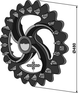 Crosskill ring - Ø480mm