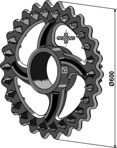 Crosskill ring - Ø600mm