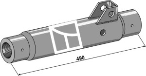 Topstangbuis  490mm