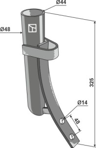 Injecteerbuis Ø48