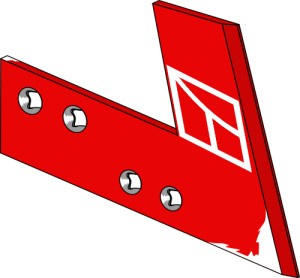Landside coulter - left
