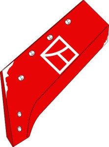 Reversible point share - 16'' - left