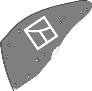 Moldboard - left