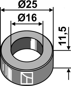 Bus 11,5xØ16xØ25