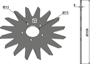 Ruimster Ø330 - Strip-Till
