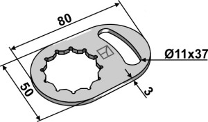 Veiligheidsplaat