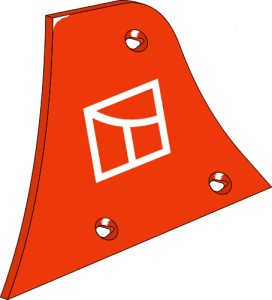 Streichblech-Vorderteil - links