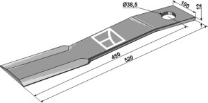 Maaimes 520mm