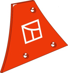Streichblech-Vorderteil - links