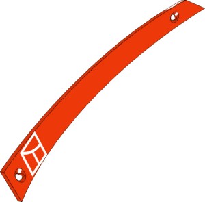 Streichblech-Streifen - links