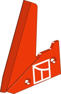 Aileron coutre - droite