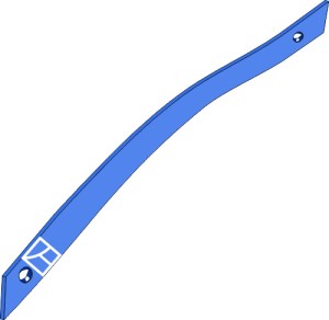 Lame claire-voie SRP330WL3 - gauche