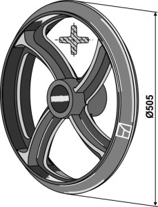 Cambridge roll ring - Ø505mm