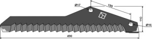 Couteau d'ensileuse 490mm