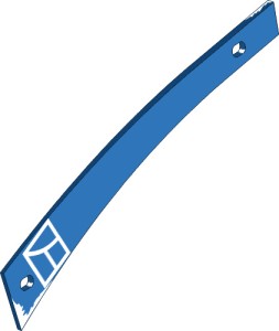 Moldboard slat L3 L - left